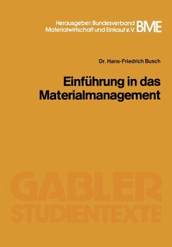 Einführung in das Materialmanagement - Busch, Hans F.