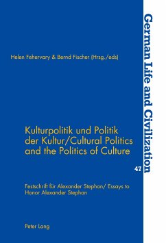 Kulturpolitik und Politik der Kultur- Cultural Politics and the Politics of Culture