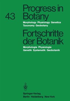 Progress in botany. Fortschritte der Botanik Band 43., Morphologie Physiologie Genetik Systematik Geobotanik. - Karl Esser ; Heinz Ellenberg, u.a.