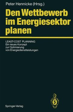 Den Wettbewerb im Energiesektor planen - Hennicke, Peter