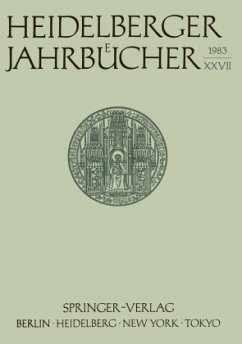 Heidelberger JahrbÃ¼cher UniversitÃ¤ts-Gesellschaft Author