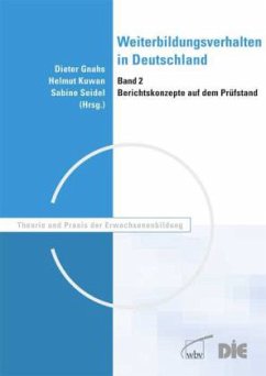 Cover Weiterbildungsverhalten in Deutschland