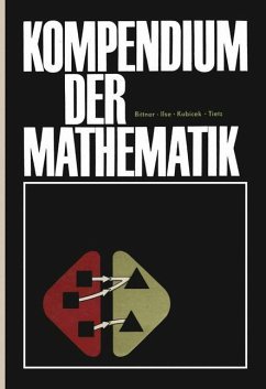 Kompendium der Mathematik - Bittner, Rudolf;Dieter, Ilse;Kubicek, Siegmar