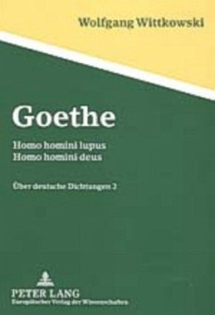 Goethe - Wittkowski, Wolfgang