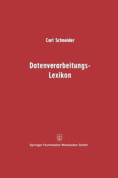 Cover Datenverarbeitungs-Lexikon