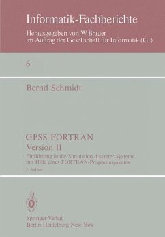 GPSS-FORTRAN, Version II - Schmidt, Bernd