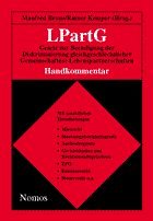 LPartG - Gesetz zur Beendigung der Diskriminierung gleichgeschlechtlicher Gemeinschaften: Lebenspartnerschaften