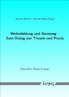 Weiterbildung und Beratung - Zum Dialog von Theorie und Praxis - Koblitz, Joachim (Hgg.) / Posse, Norbert (Hgg.)