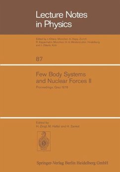Few Body Systems and Nuclear Forces II