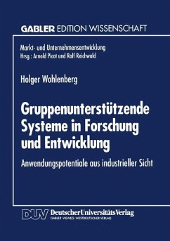 Gruppenunterstützende Systeme in Forschung und Entwicklung - Wohlenberg, Holger