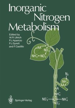 Inorganic Nitrogen Metabolism - Ullrich,W.R.+P.J.Aparicio+P.J.Syrett+F.Castillo