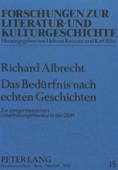 Cover Das Bedürfnis nach echten Geschichten