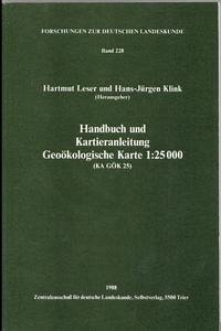 Handbuch und Kartieranleitung Geoökologische Karte