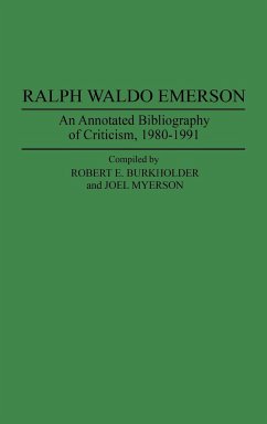 Ralph Waldo Emerson - Burkholder, Robert E.