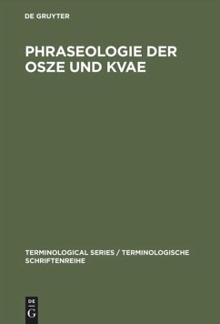 Phraseologie der OSZE und KVAE