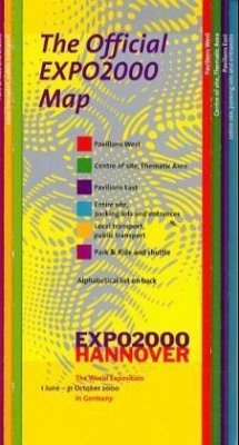 The Official EXPO 2000 Map. Der offizielle EXPO-Plan, engl. Ausgabe - Breuel, Birgit