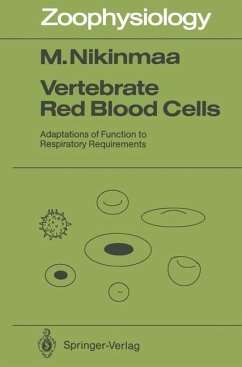 Vertebrate red cells., Adaptations of function to respiratory requirements.