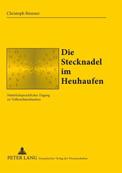 Cover Die Stecknadel im Heuhaufen
