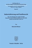 Industrialisierung und Familienrecht.