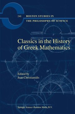 Classics in the History of Greek Mathematics - Christianidis