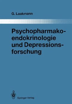 Psychopharmakoendokrinologie und Depressionsforschung. (= Monographien aus dem Gesamtgebiete der Psychiarie, Bd. 46). - Laakmann, Gregor