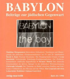null / Babylon, Beiträge zur jüdischen Gegenwart 18