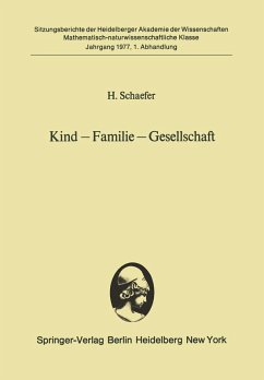 Kind - Familie - Gesellschaft - Schaefer, H.