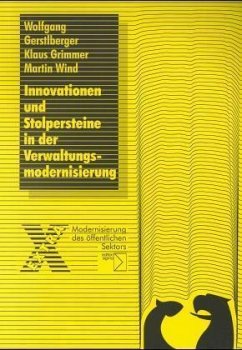 Innovationen und Stolpersteine in der Verwaltungsmodernisierung - Gerstlberger, Wolfgang;Grimmer, Klaus;Wind, Martin