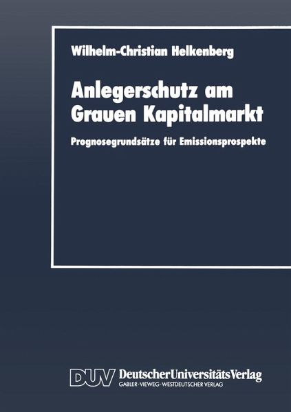 Anlegerschutz am Grauen Kapitalmarkt Anlegerschutz am Grauen Kapitalmarkt