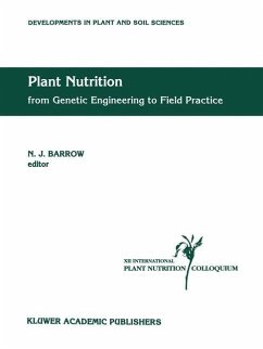 Plant Nutrition ¿ from Genetic Engineering to Field Practice - Barrow, J. (ed.)