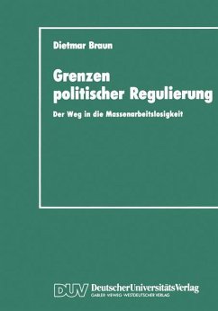 Grenzen politischer Regulierung - Braun, Dietmar