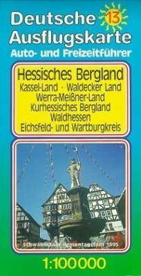 Cover Hessisches Bergland / Deutsche Ausflugskarte 13