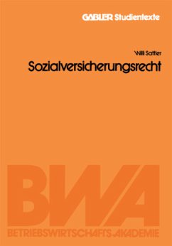 Sozialversicherungsrecht - Sattler, Willi