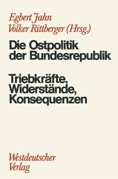 Die Ostpolitik der BRD - Jahn, Egbert;Rittberger, Volker