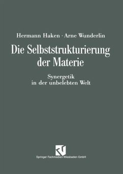 Die Selbststrukturierung der Materie - Haken, Hermann;Wunderlin, Arne