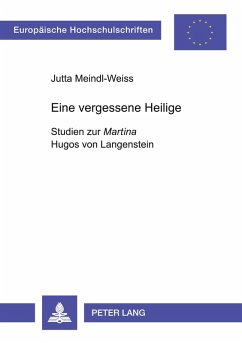 Cover Eine vergessene Heilige