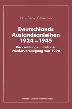 Deutschlands Auslandsanleihen 1924-1945 Cover Deutschlands Auslandsanleihen 1924-1945