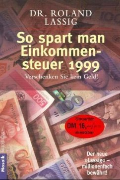 So spart man Einkommensteuer 1999