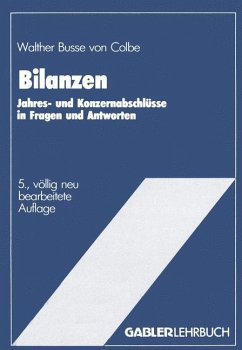 Bilanzen - Busse von Colbe, Walther