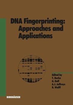 DNA Fingerprinting, Approaches and Applications - Burke, Terry