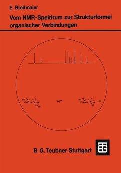 Vom NMR-Spektrum zur Strukturformel Organischer Verbindungen - Breitmaier, Eberhard