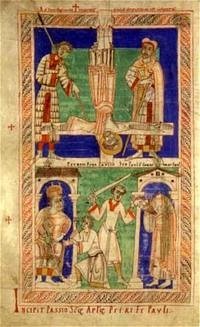 Stuttgart, Württembergische Landesbibliothek, Cod. bibl. 2° 56-58. Ausgewählte Miniaturen. Stuttgart, Württembergische Landesbibliothek, Cod. bibl. 2° 56-58. Ausgewählte Miniaturen.