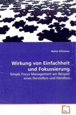 Wirkung von Einfachheit und Fokussierung - Aithamou, Nahim