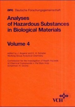 Analyses of Hazardous Substances in Biological Materials. Vol.4