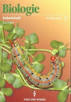 Arbeitsheft, Ausgabe Sachsen, Klasse 7 / Biologie Band 2, Ausgabe für die Neuen Bundesländer - Buschendorf, Jürgen / Klepel, Gert / König, Hubert / Seufert, Harald /Voesack, Lore