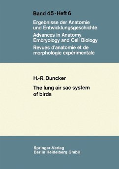 The Lung Air Sac System of Birds - Duncker, Hans-Rainer