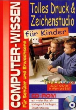 Cover Tolles Druck- & Zeichenstudio für Kinder, m. CD-ROM