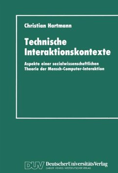 Technische Interaktionskontexte - Hartmann, Christian