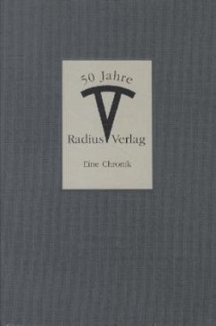 Cover 50 Jahre Radius-Verlag