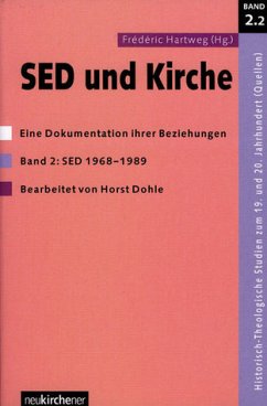 1968-1989 / SED und Kirche, in 3 Bdn. 2